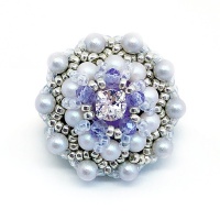 Брошь Ducharme Little Star Dove Grey Lilac